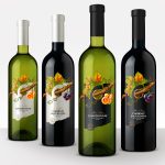 дизайн, этикетка, вино, бутылка, design, лоза, виноград, гроздь,
